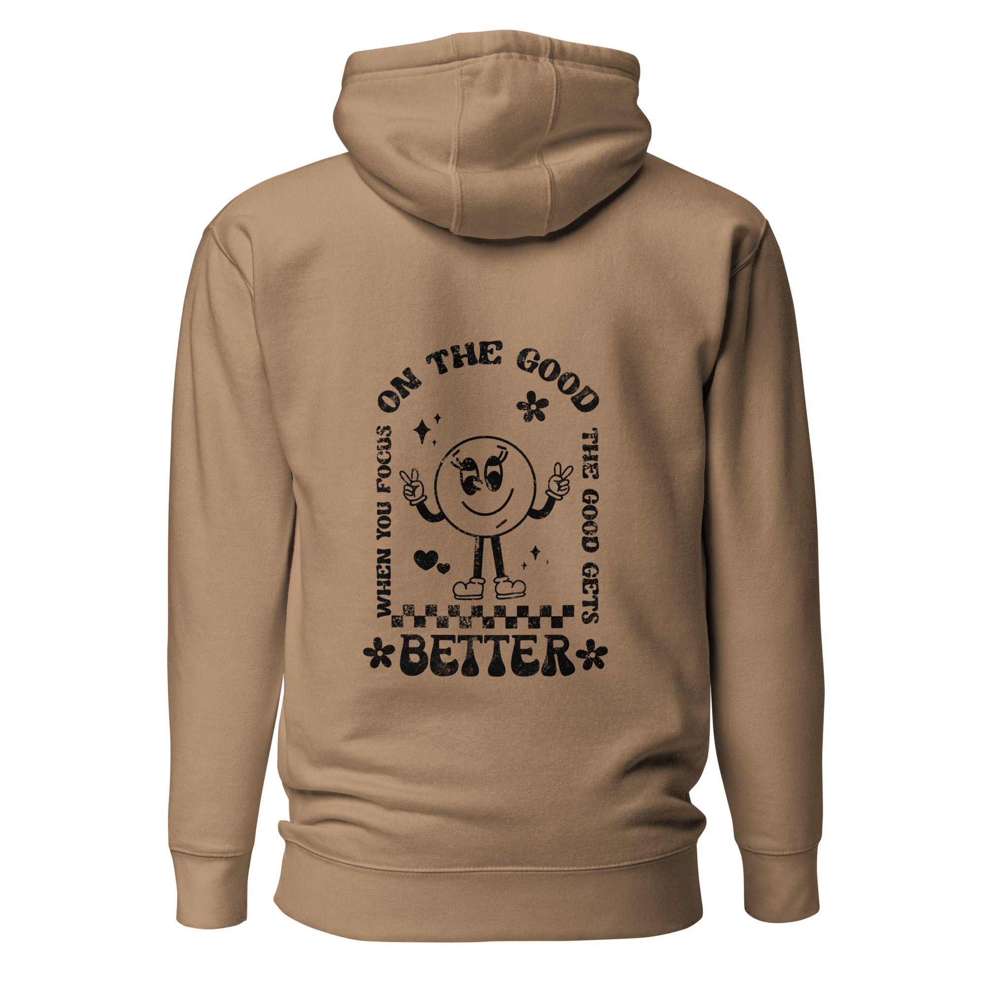 Focus on the Good Hoodie - North fleece