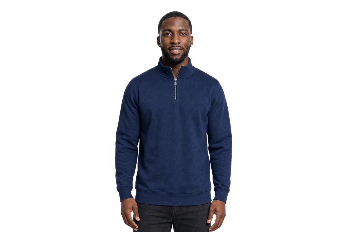 Heavyweight Quarter-Zip Fleece Sweatshirt - North fleece