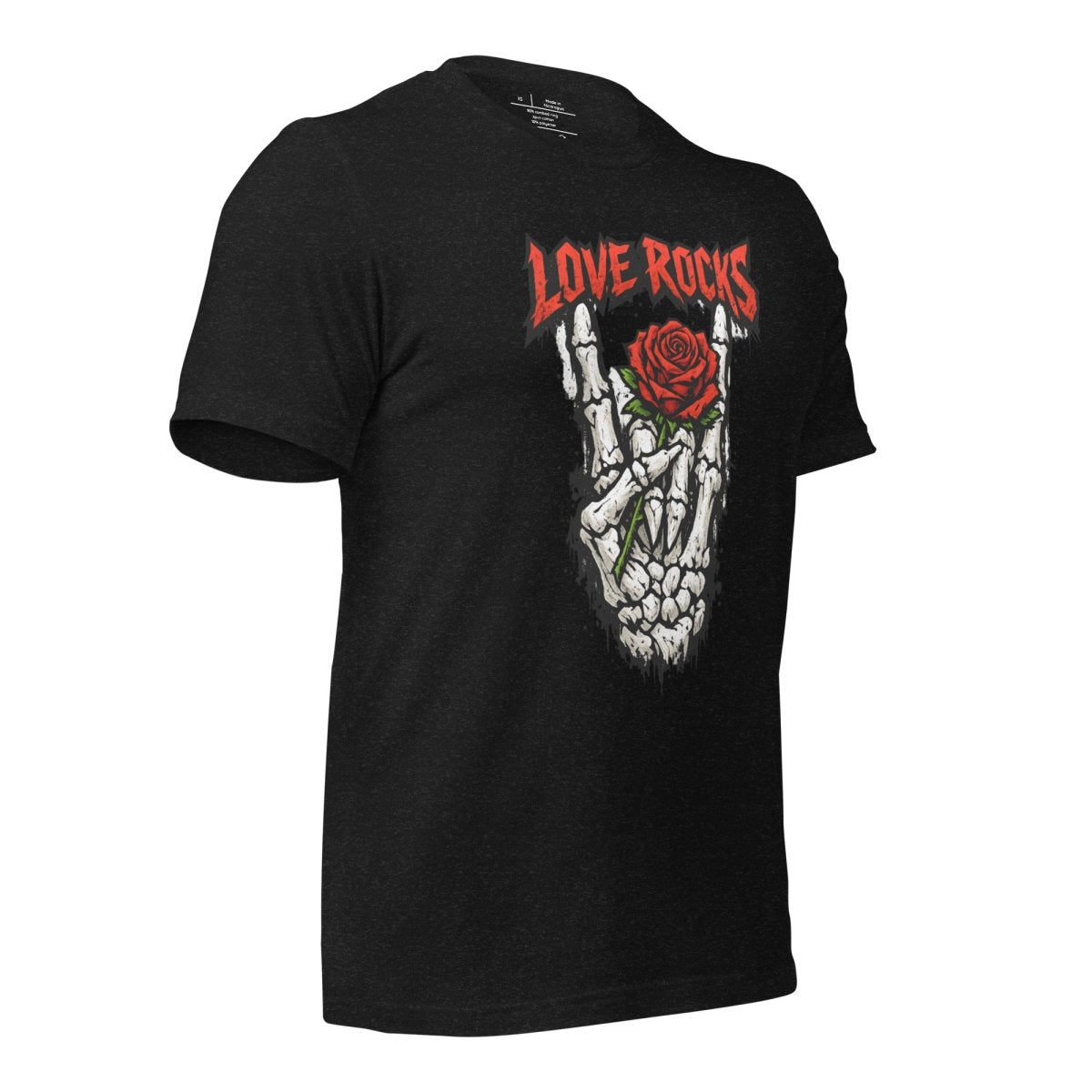 Love Rocks Halloween Edition Unisex t-shirt - North fleece