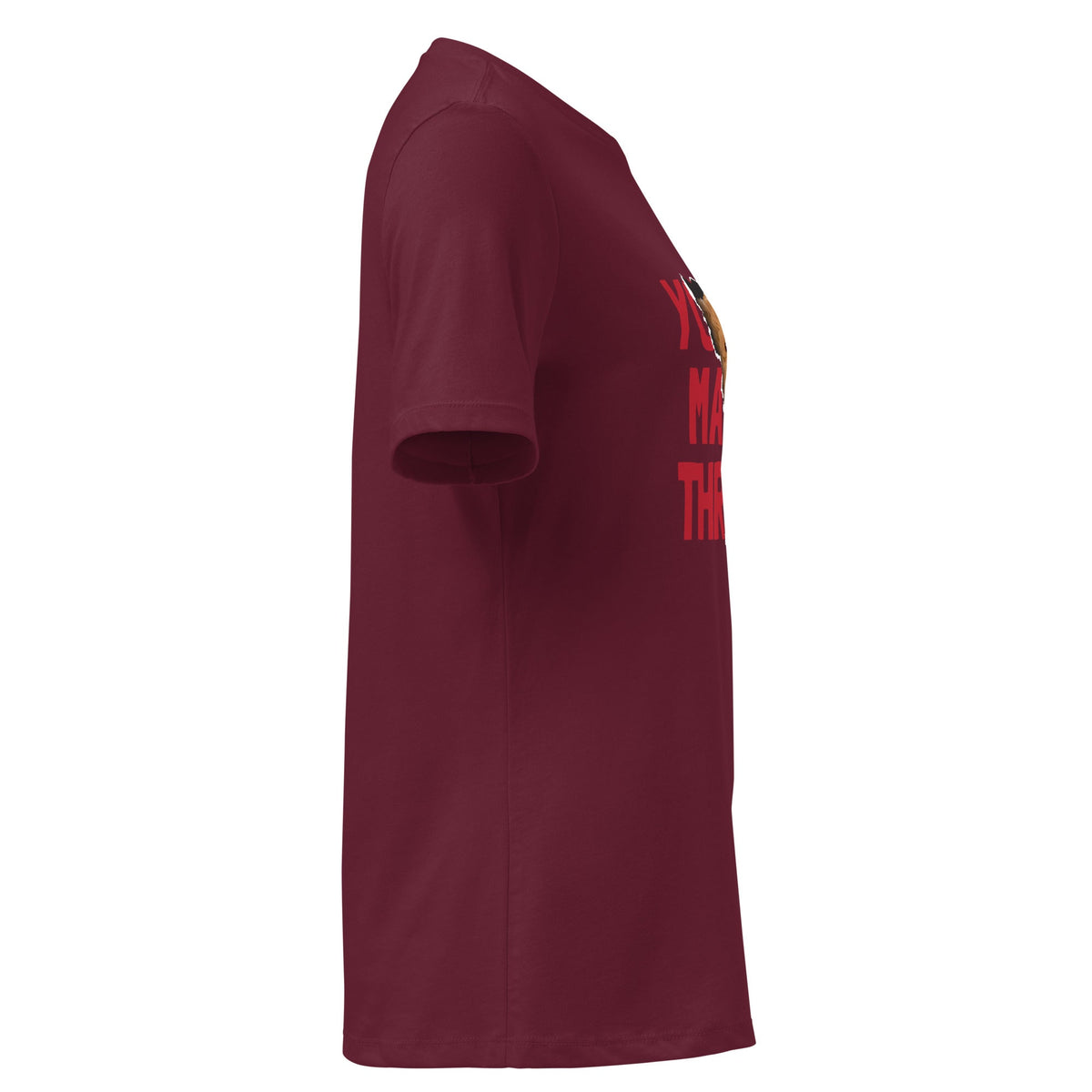 Women’s Relaxed Motivational Teddy Bear T‑Shirt You Can Make It Through - North fleece
