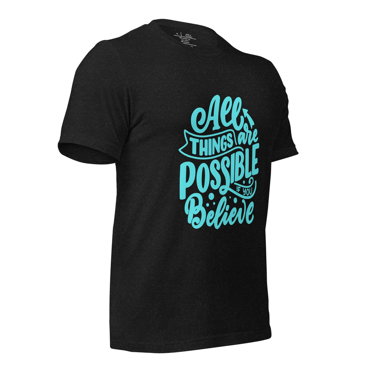All Things Are Possible Tee - North fleece
