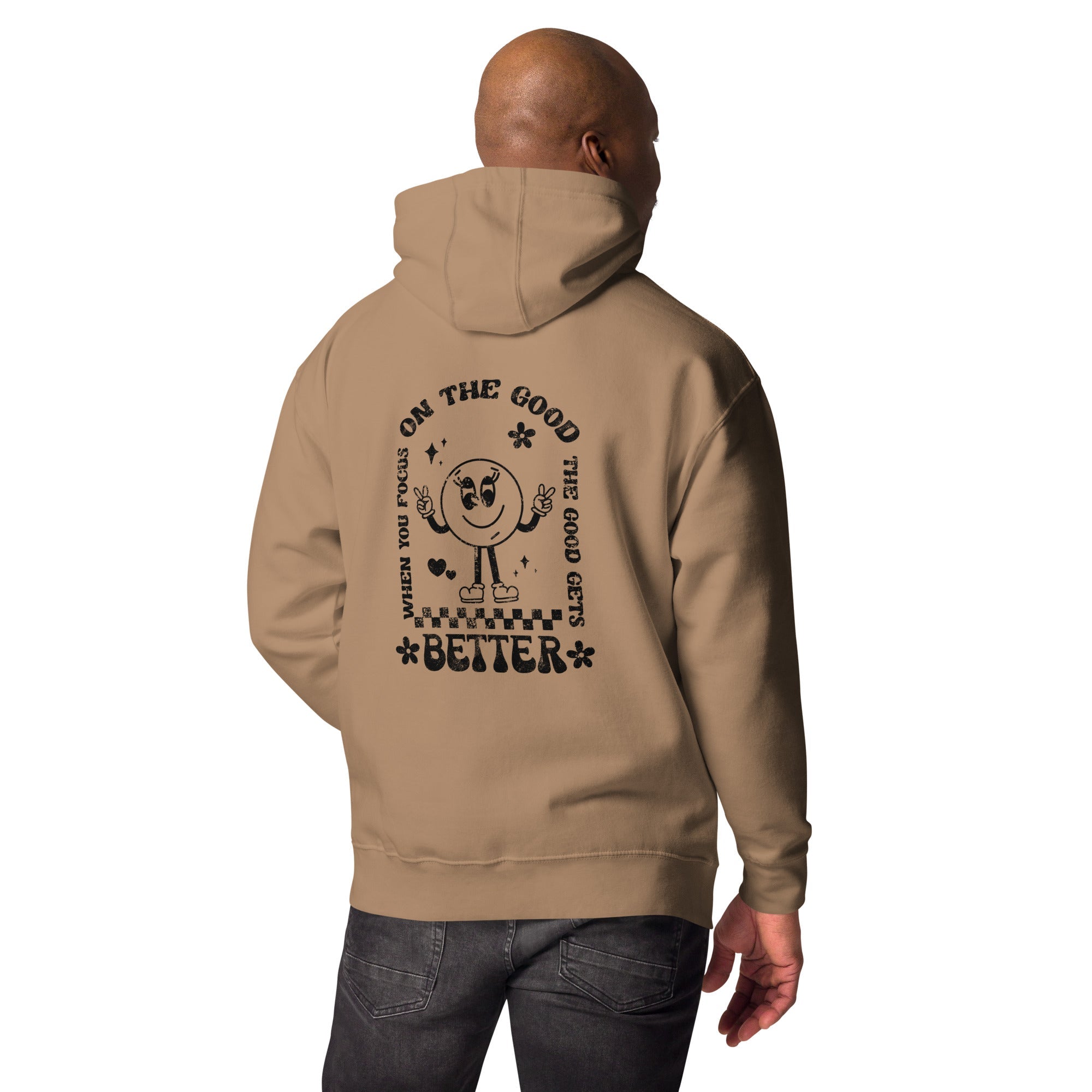 Focus on the Good Hoodie - North fleece