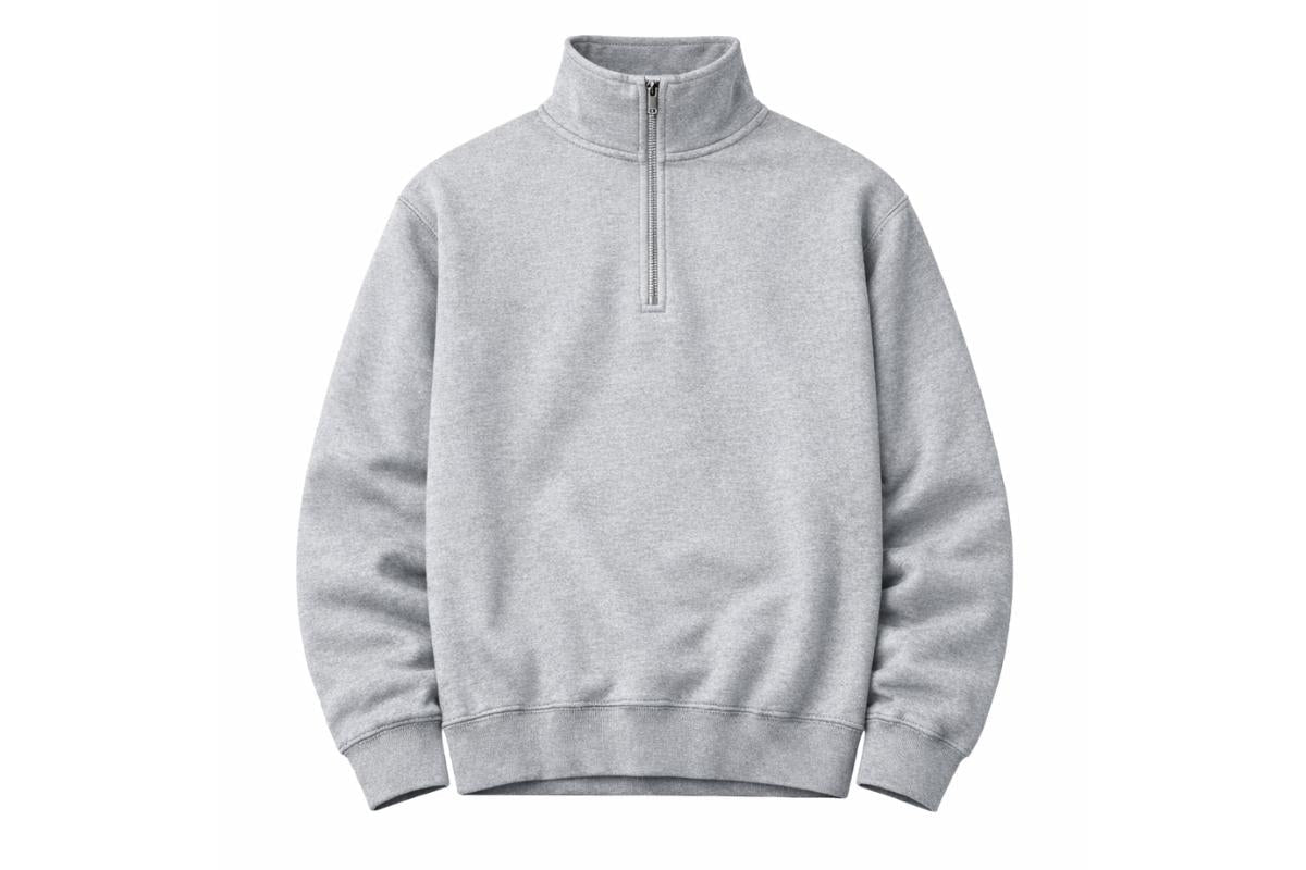 Heavyweight Quarter-Zip Fleece Sweatshirt - North fleece