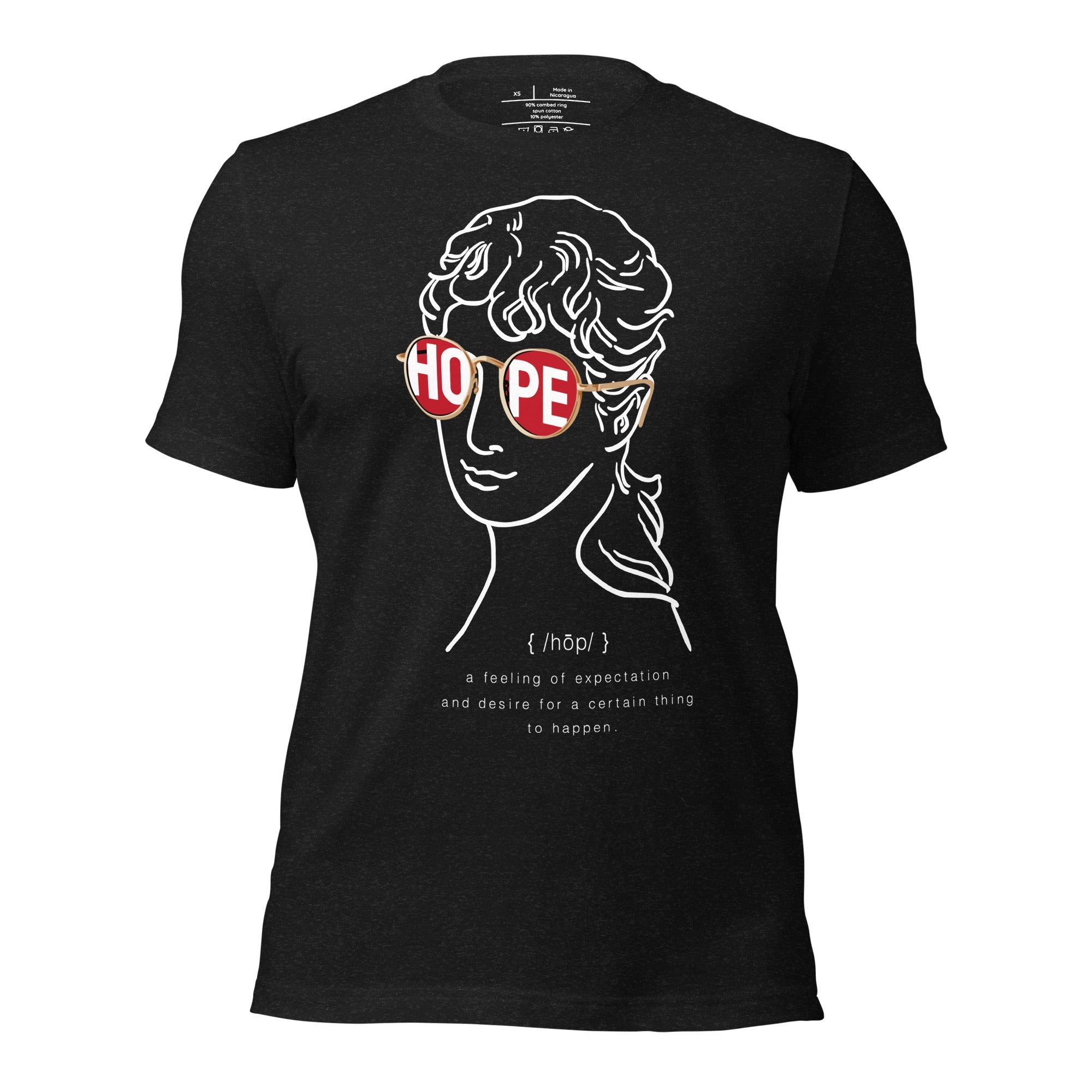 HOPE Definition Unisex Tee - North fleece