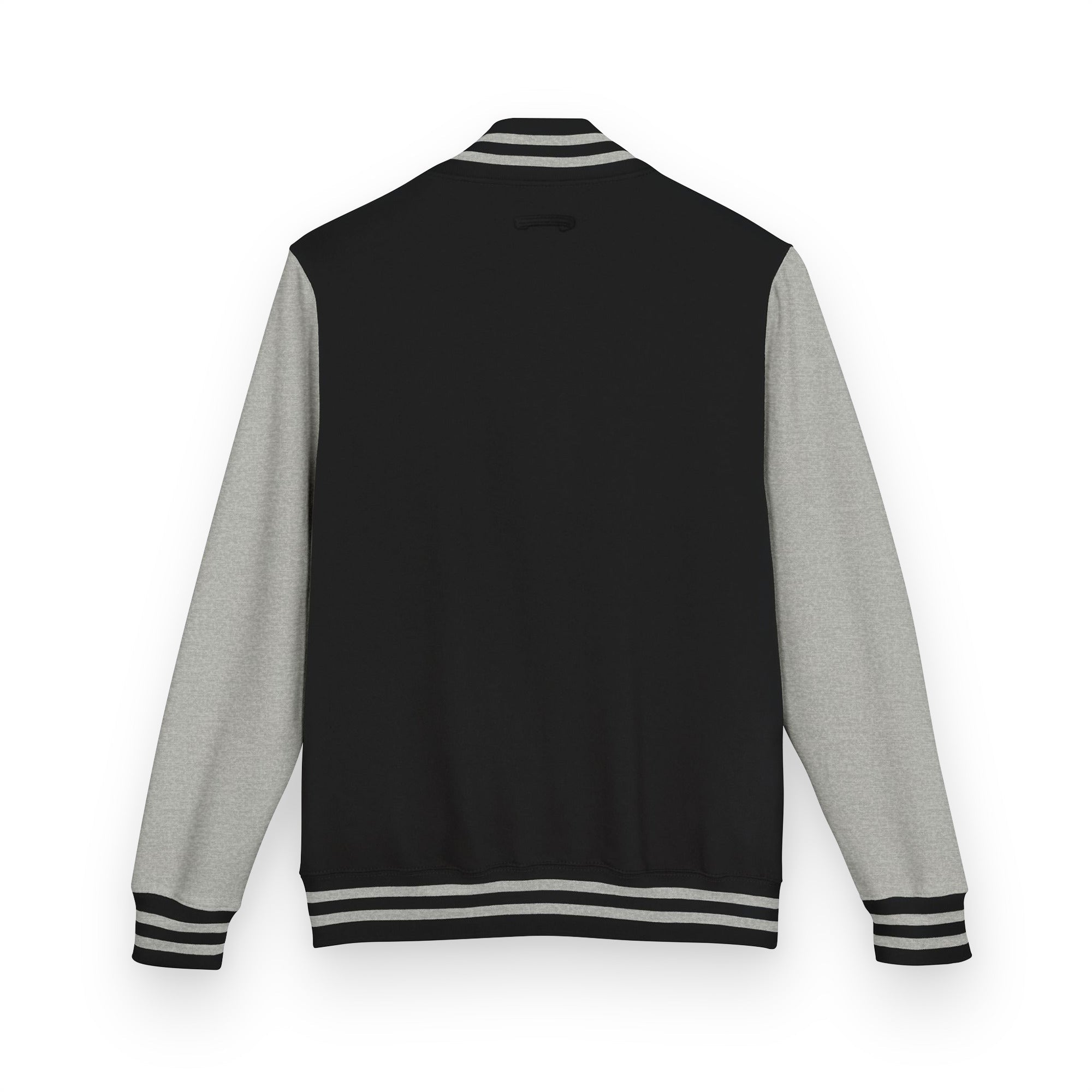 hope Varsity Jacket — Black & Gray Streetwear Edition - North fleece
