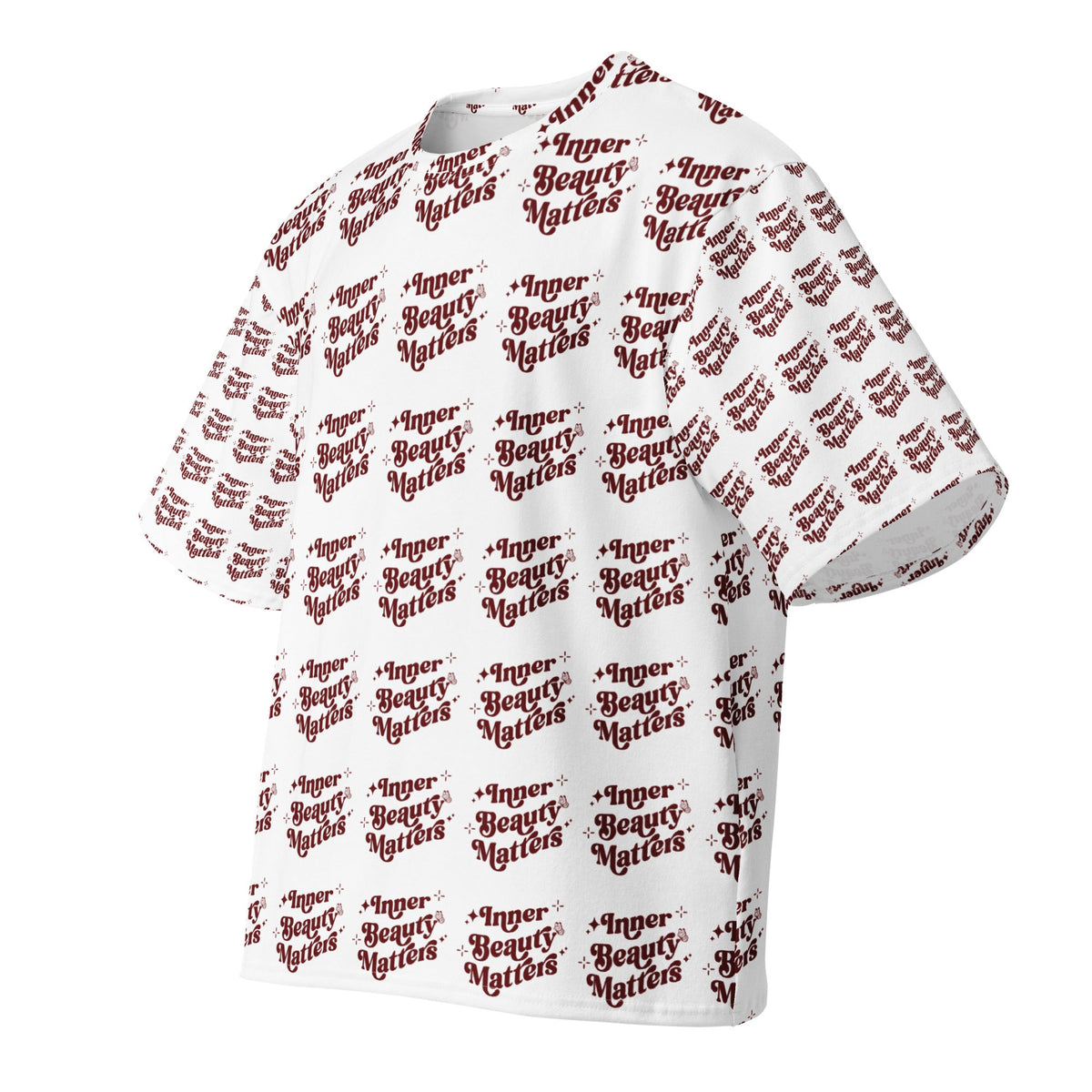 Inner Beauty Matters Oversized cotton t-shirt - North fleece