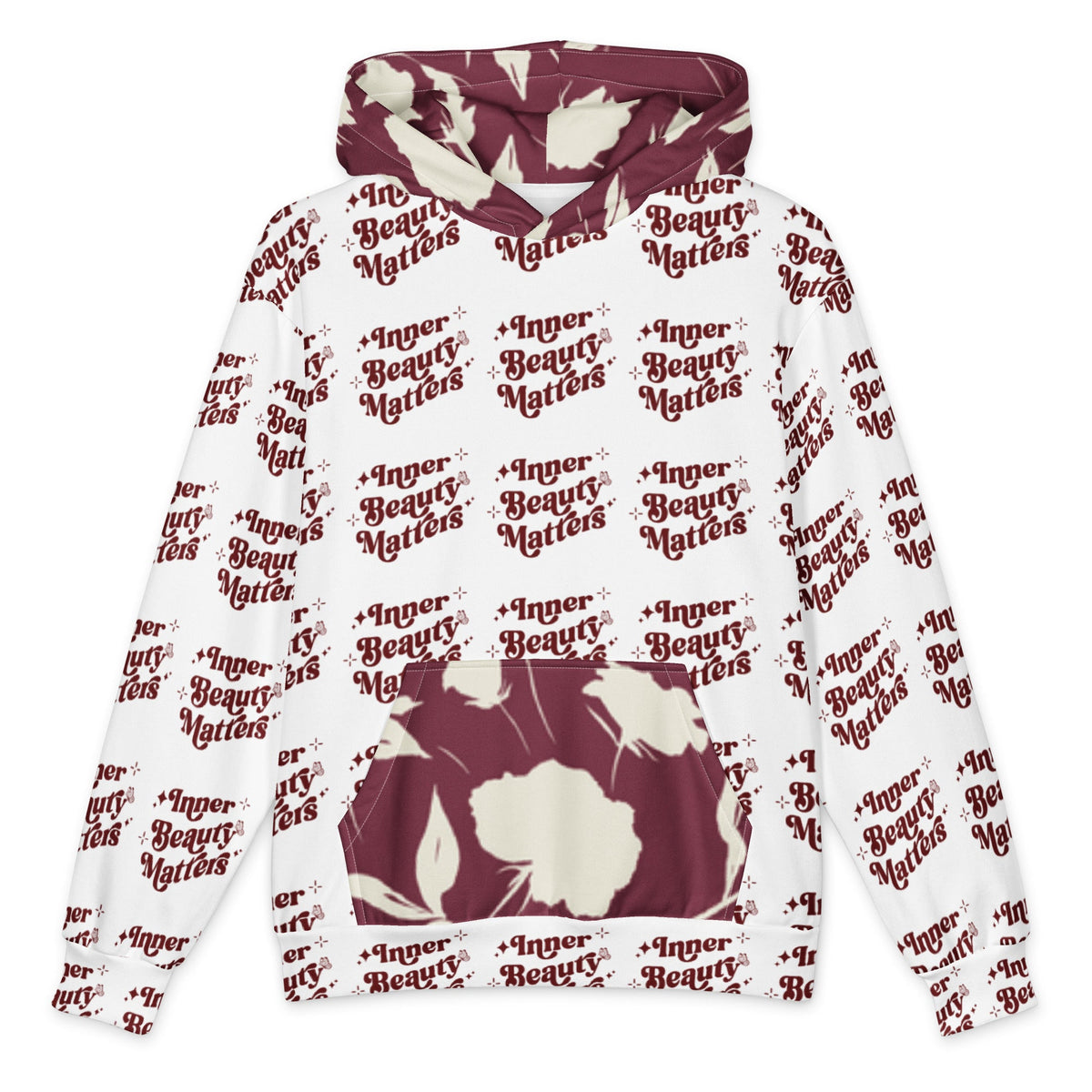 Inner Beauty Matters oversized Hoodie - North fleece