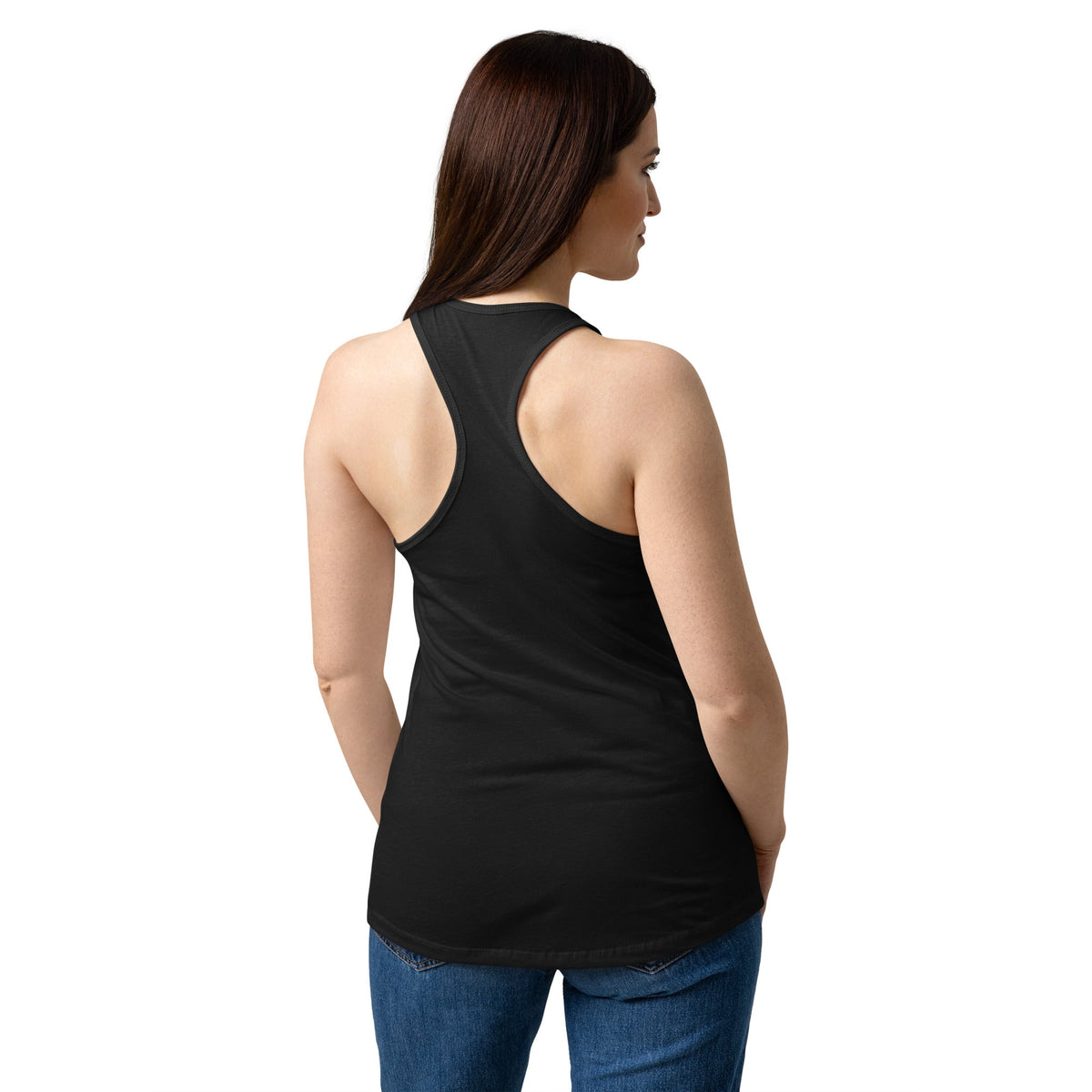 Never Cry Girl Women’s Racerback Tank Top – Bold Streetwear Confidence - North fleece