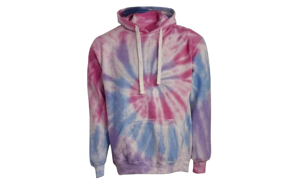 Oversized Tie Dye Hoodie – Heavyweight Streetwear - North fleece