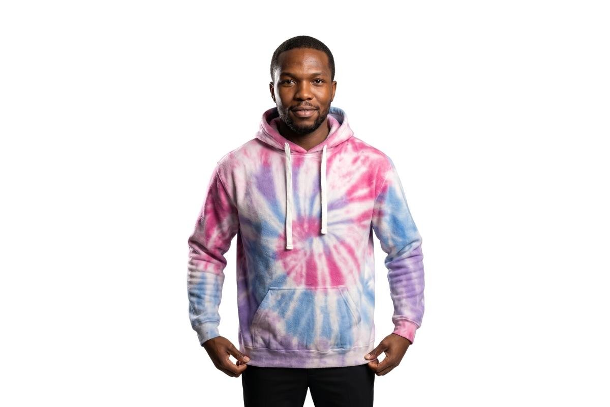 Oversized Tie Dye Hoodie – Heavyweight Streetwear - North fleece