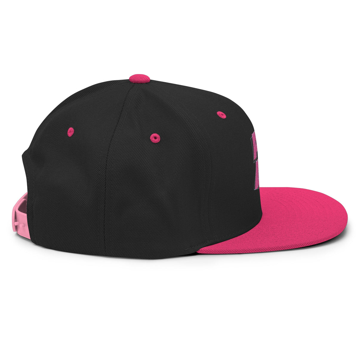 PRAY Snapback Hat Black & Pink Edition - North fleece