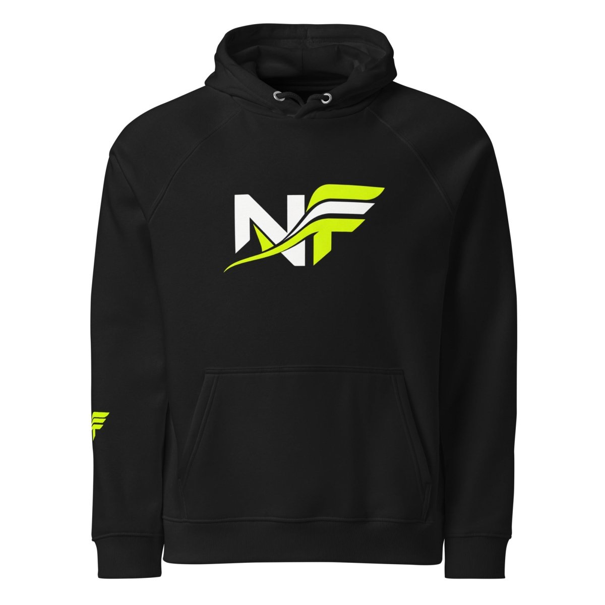 Premium Unisex Eco Raglan Hoodie North Fleece - North fleece